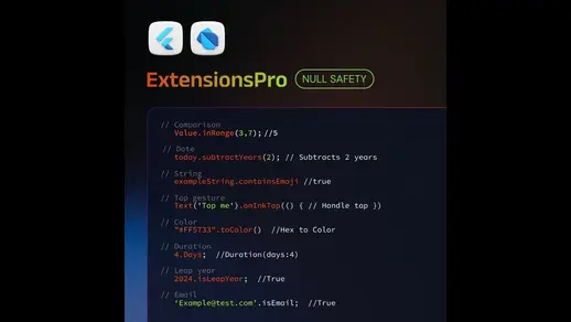 Effortless Dart Coding with dart_extensions_pro