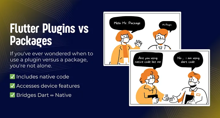 Flutter Plugin vs Flutter Package: What’s the Difference?